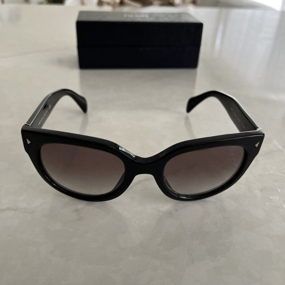 Prada Women's Cat eye Black Sunglasses Spr170